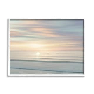 Stupell Sun on Ocean Reflection Framed Giclee Art Design by Maggie ...