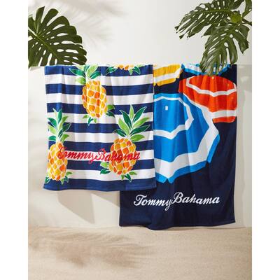 Tommy Bahama Printed 2-Piece Beach Towel Set - 2 Piece