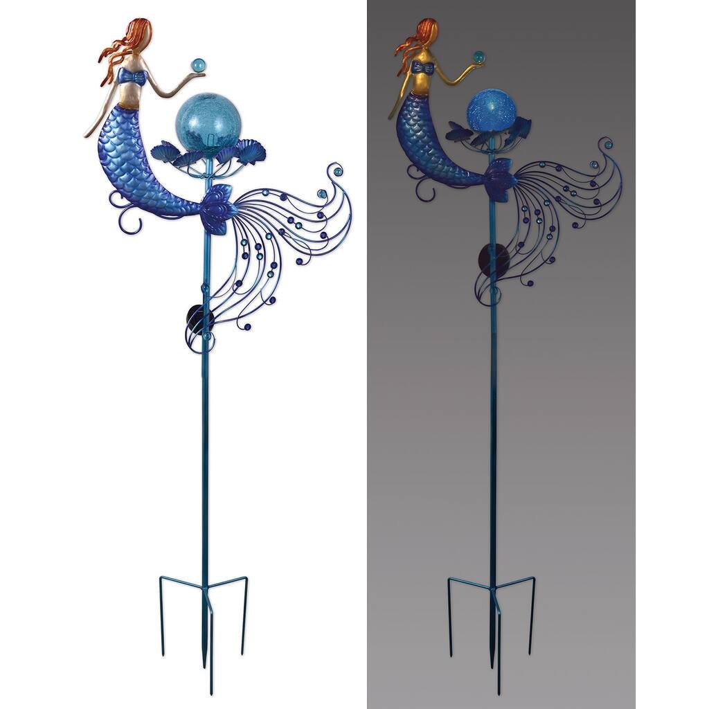 Mermaid Solar Stake-56"