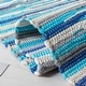 preview thumbnail 22 of 79, SAFAVIEH Handmade Rag Rug Velija Casual Stripe Cotton Rug