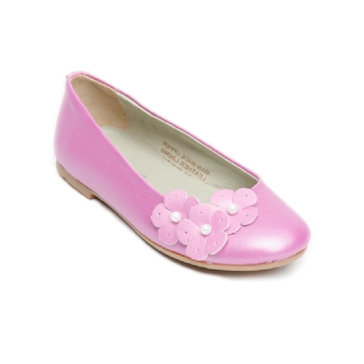 girls pink flats