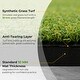 preview thumbnail 20 of 28, 5 x 3 ft Artificial Turf Grass Practice Mat for Indoors and Outdoors