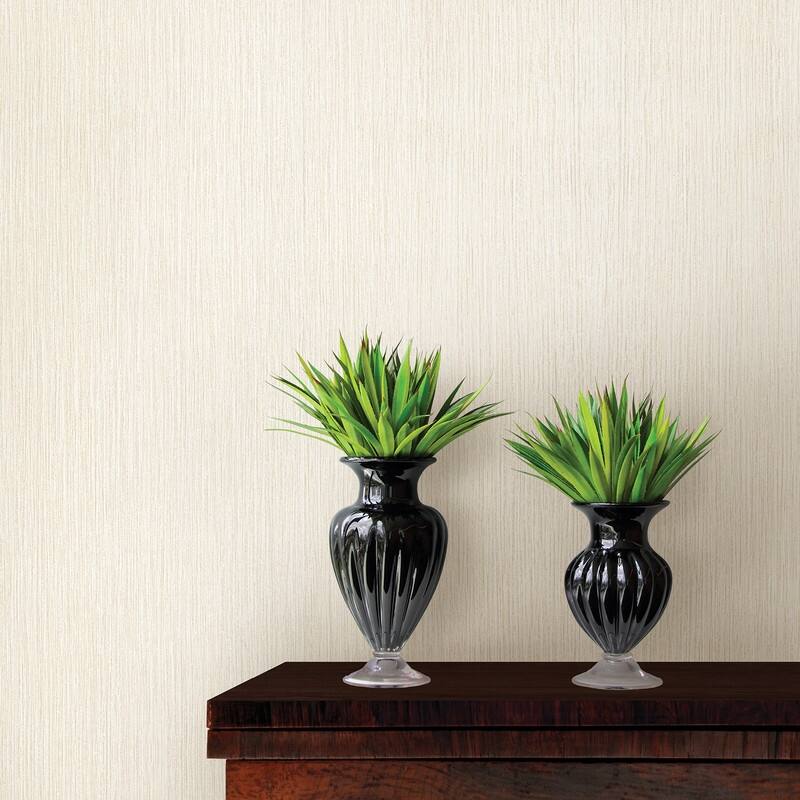 Brewster Regalia Beige Pearl Texture Wallpaper - 20.5in x 396in x 0.025in