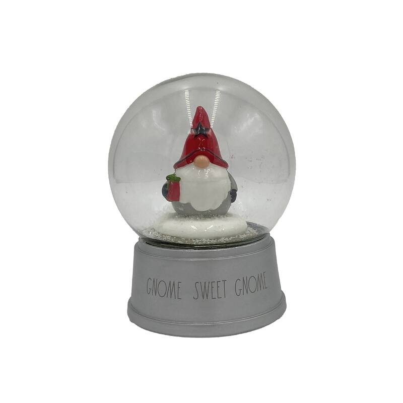 Rae Dunn CHRISTMAS Snow Globe with Music