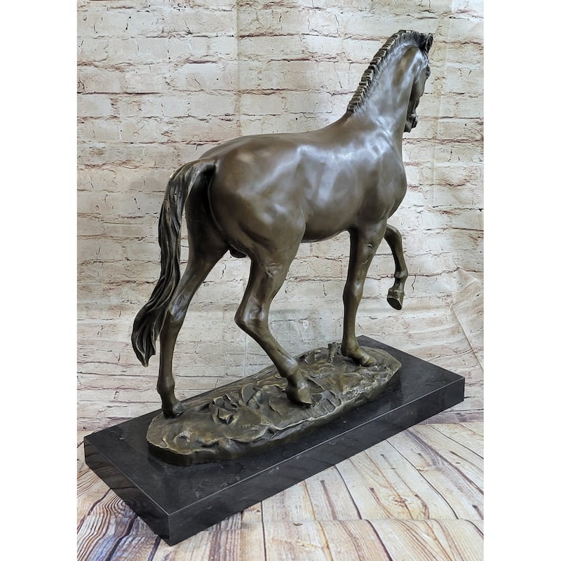 Extra Large Show Case Arabian Horse By Mene Bronze Stallion Sculpture Statue Ar
