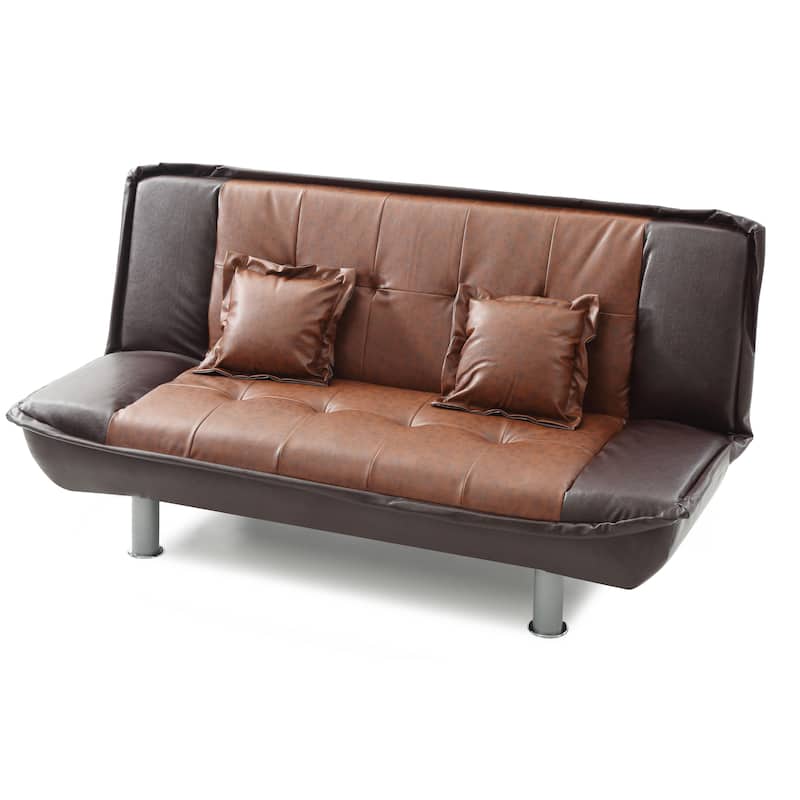 Lionel Faux Leather Sofa Bed