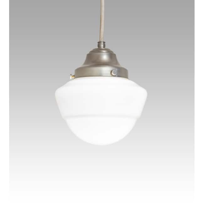 Meyda Tiffany 246787 7" Wide Mini Pendant - Nickel