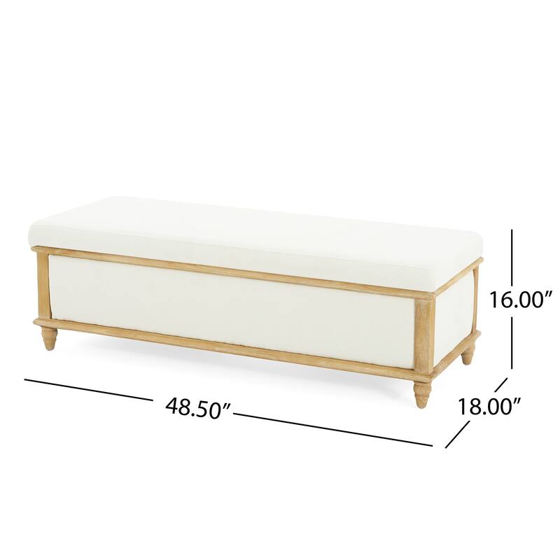 Upholstered Storage Bench