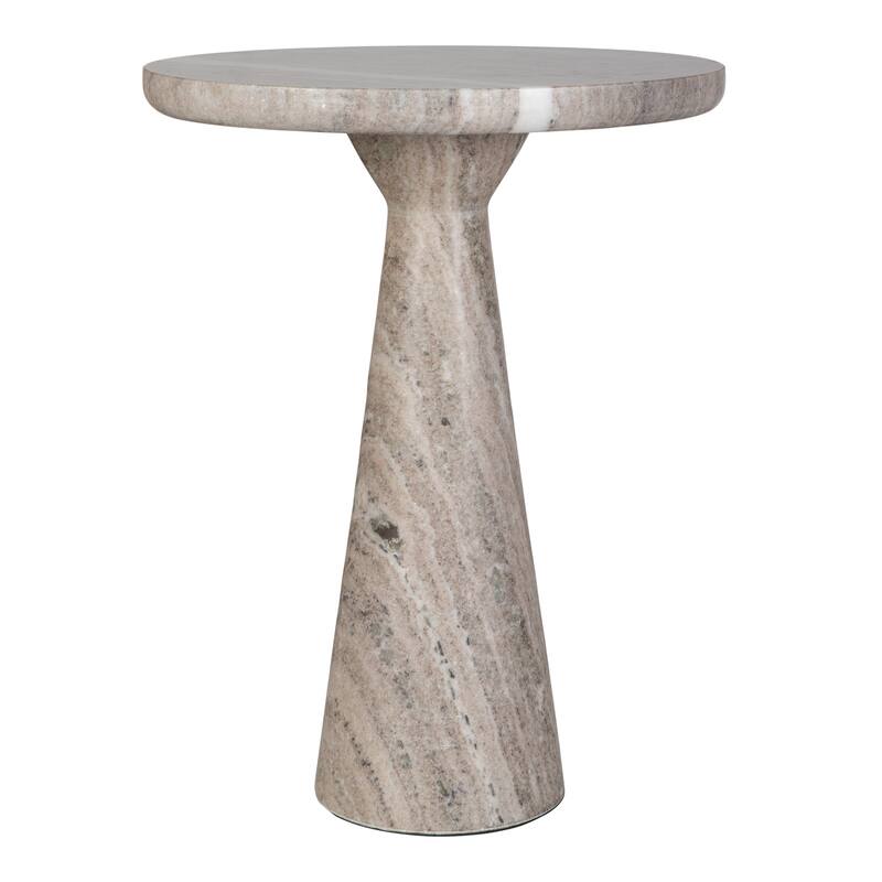 Marble Accent Table - 22" - Beige