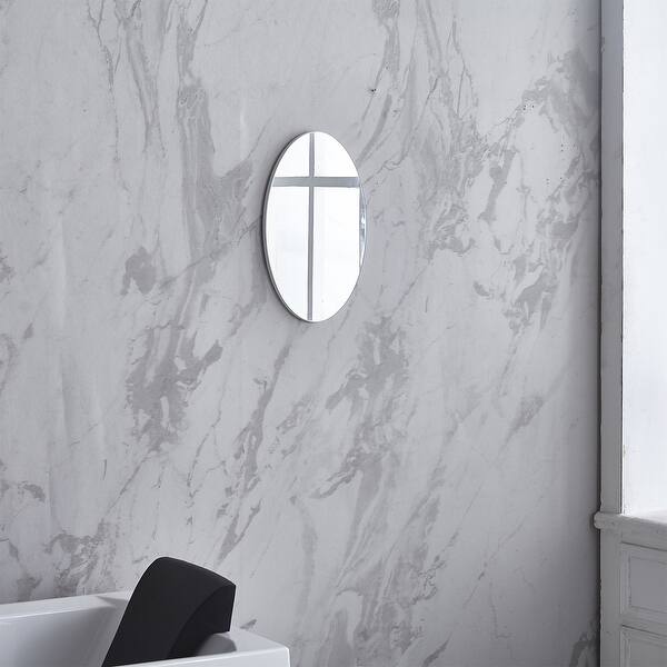 Makeup Mirrors Bathroom Mirror Without Frame Wall Mounted White Bed