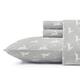 Laura Ashley Cotton Flannel-Soft-Deep Pocket-Sheet & Pillowcase Set