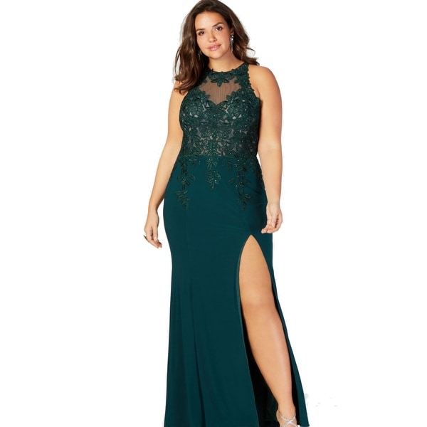 xscape green dress