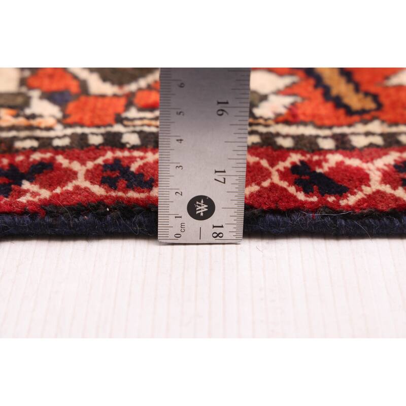 ECARPETGALLERY Hand-knotted Kayseri Vintage Red Wool Rug - 6'9 x 9'3