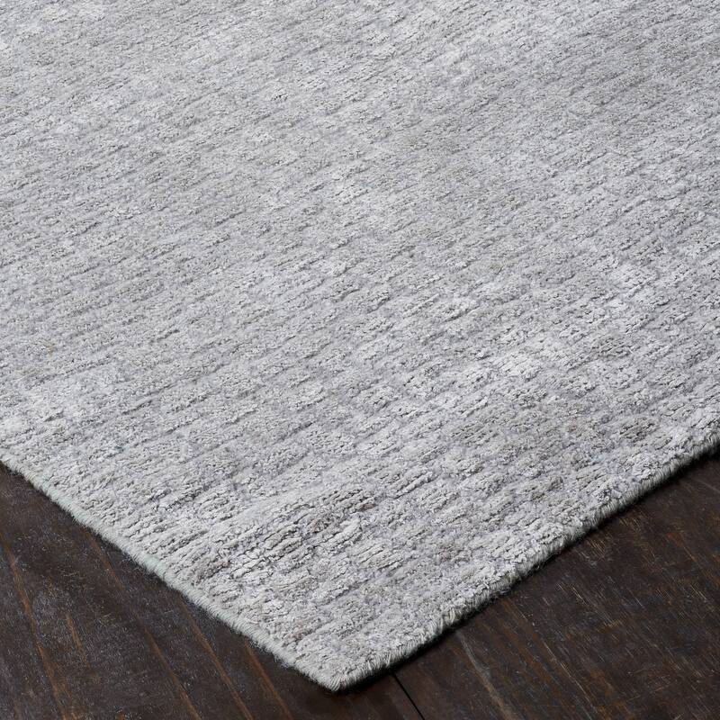 Handmade Mosaic Hand-loomed Solid Color Area Rug
