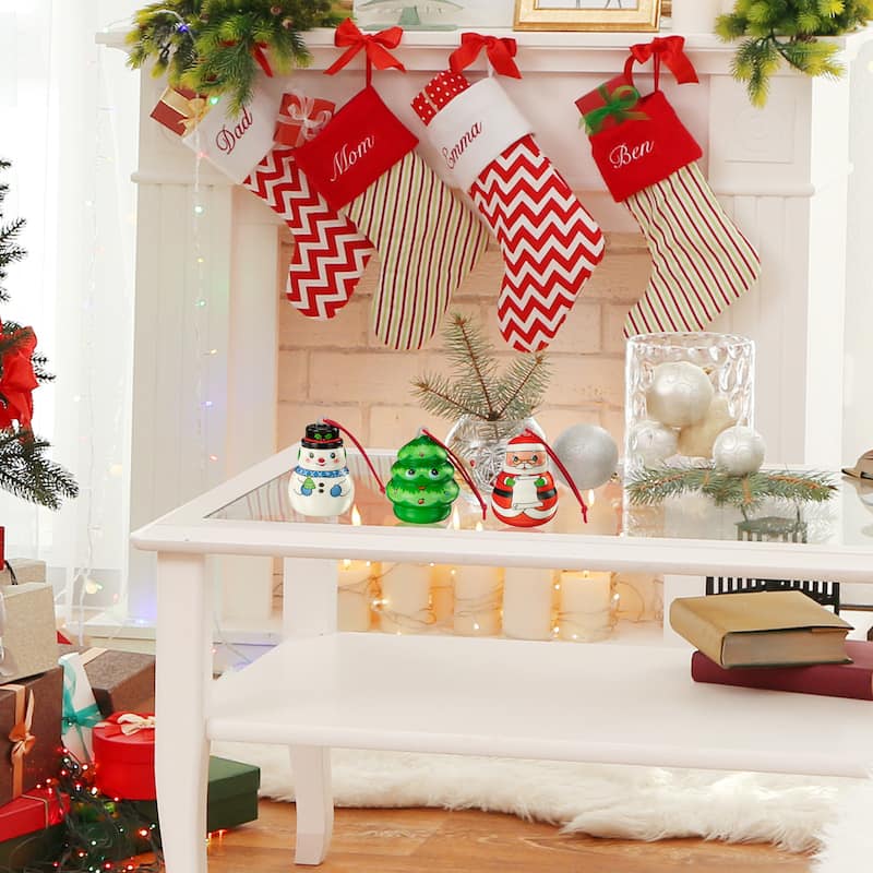 3 in. Set of 3 Musical Marshmelodies Ornaments