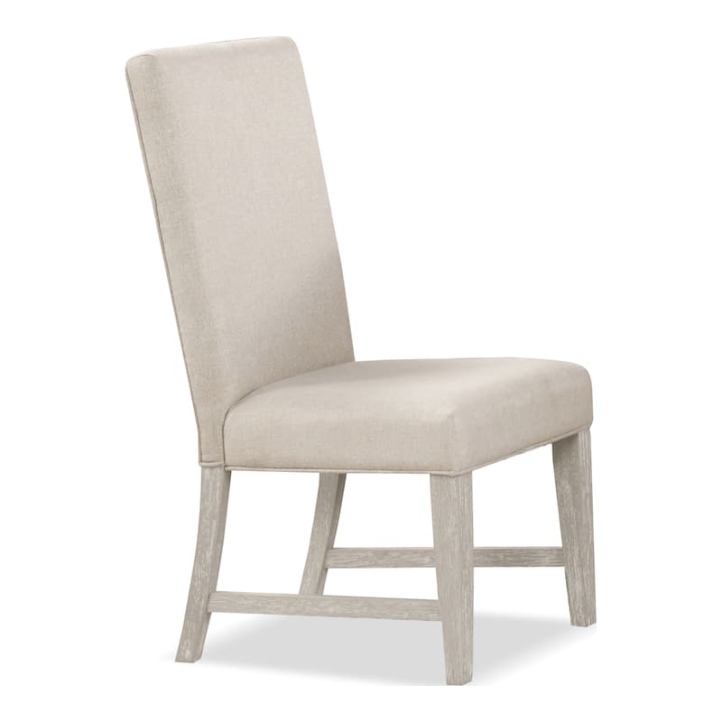 Furniture of America Juniper Light Grey Solid Wood Side Chair (Set of 2)