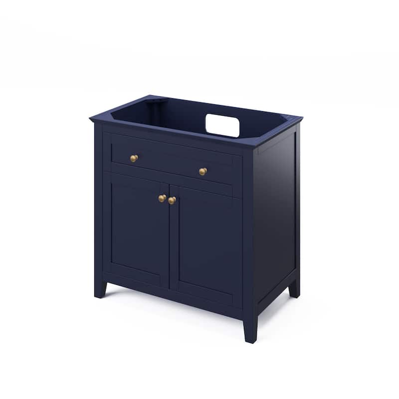Jeffrey Alexander VN2CHA-36-NT Chatham 36" Single Free Standing Vanity - Hale Blue - Painted