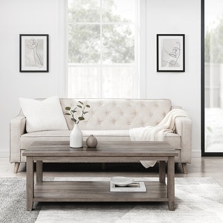 Middlebrook Modern Coffee Table with Lower Shelf - Bed Bath & Beyond ...