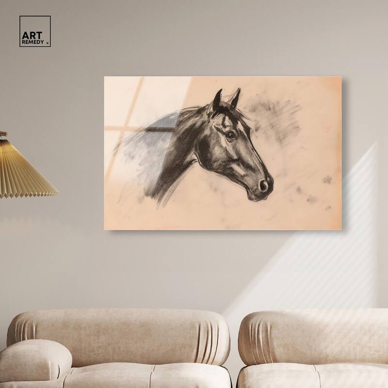 Strong side Acrylic by Art Remedy, Ready to Hang