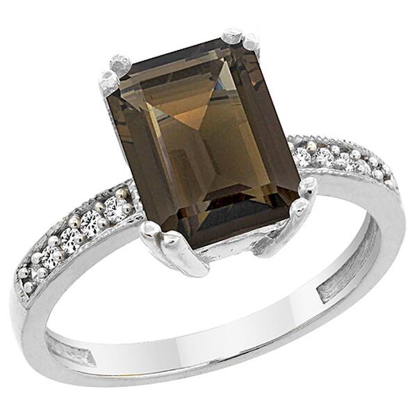 sizes 5-10 10K Yellow Gold Natural Smoky Topaz Ring Oval 10x8mm Light Blue Sapphire Accent sizes 5-10 10K Yellow Gold Natural Smoky Topaz Ring Oval 10x8mm Light Blue Sapphire Accent