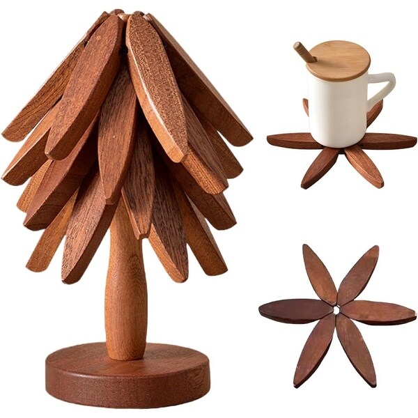 『行事うー特価』　ノリタケ 『TRAVIATA』　パーティーセット　4組24点 Wooden Trivets for Hot Dishes, Set of 4 Natural Foldable Walnut