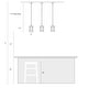 preview thumbnail 10 of 11, Clovy Modern Farmhouse 1-Light Solid Wood Lantern Cylinder Pendant for Kitchen Island - D6"x H 69"