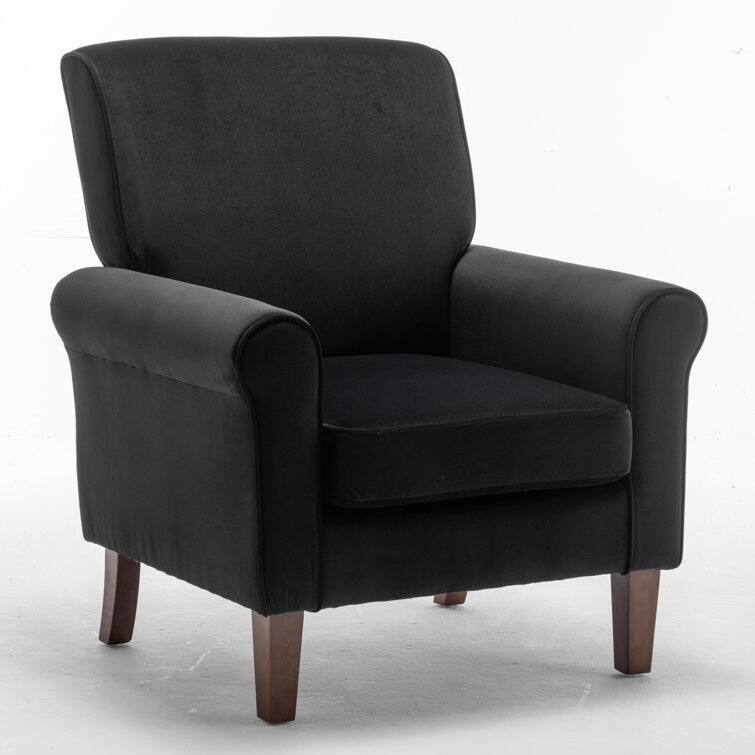 Classic Kentin Velvet Armchair - Blue