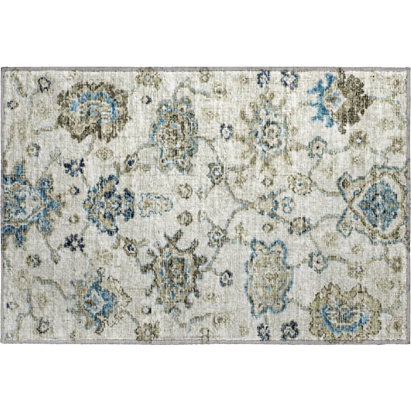 Premium Washable Super Soft Traditional Kashan Mayfield Rug