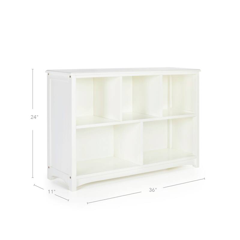Guidecraft Classic White Bookshelf