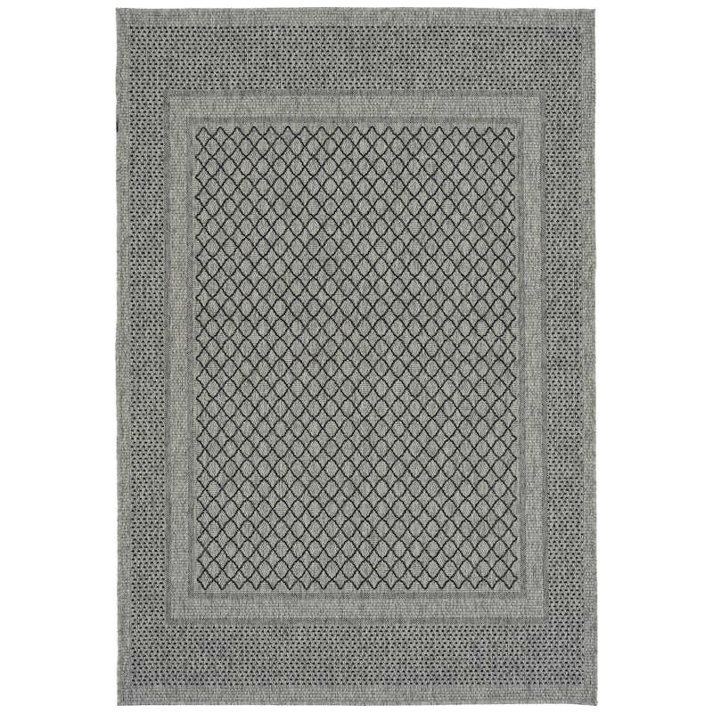 Kaleen Bacalar Collection Indoor Outdoor Polypropylene Area Rug - 4' X 6'