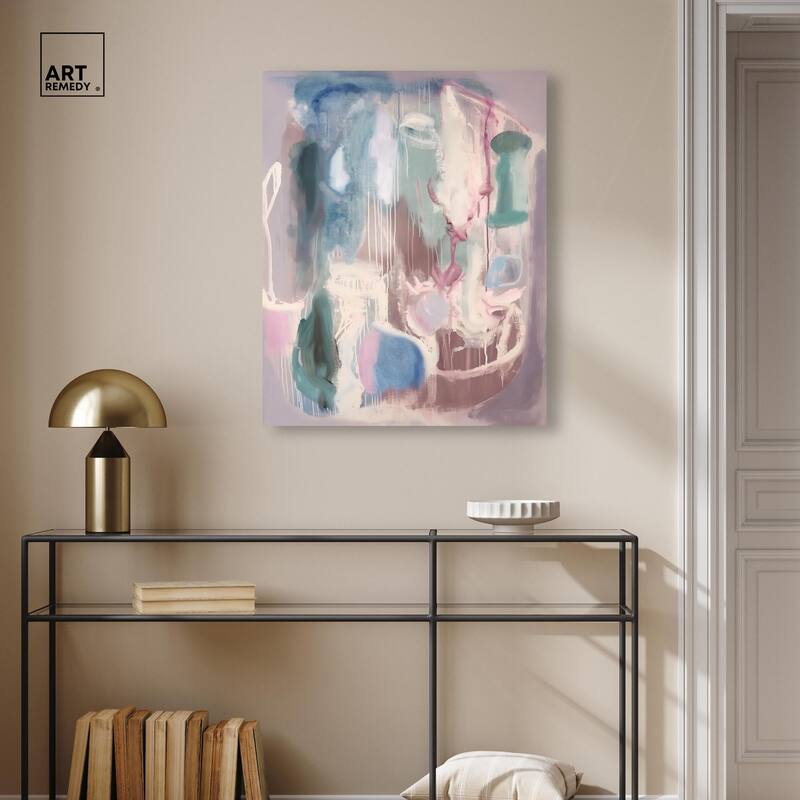Silk and Satin I Canvas by Art Remedy, Gallery Wrapped