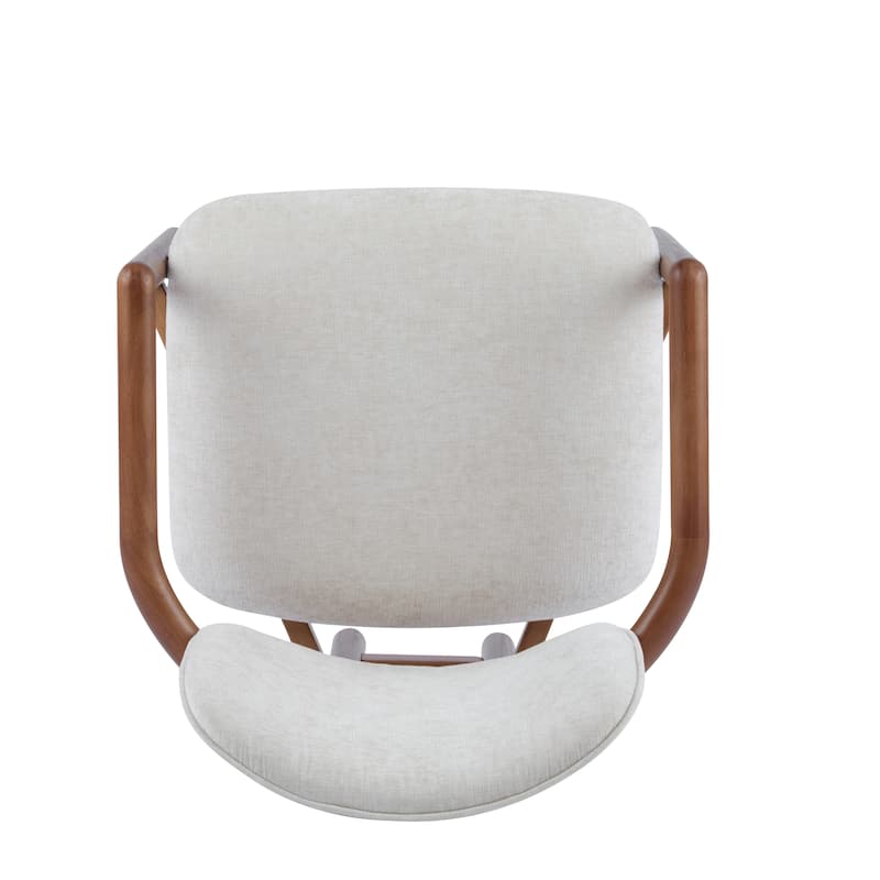 Dining Chairs Set of 2 Upholstered Arm Chairs