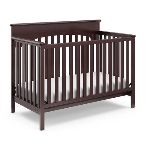 Graco Lauren 4-in-1 Convertible Crib - Converts to Toddler Bed, Daybed, and Full-Size Bed, 3 Adjustable Mattress Heights