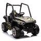 preview thumbnail 23 of 29, Camouflage Green 12V Kids Ride-On Car with Remote Control, LED Headlights, Music & USB Port
