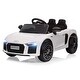 preview thumbnail 37 of 41, 12V Kids Ride On Toy Car, Licensed by Audi Toy Car with Remote Control