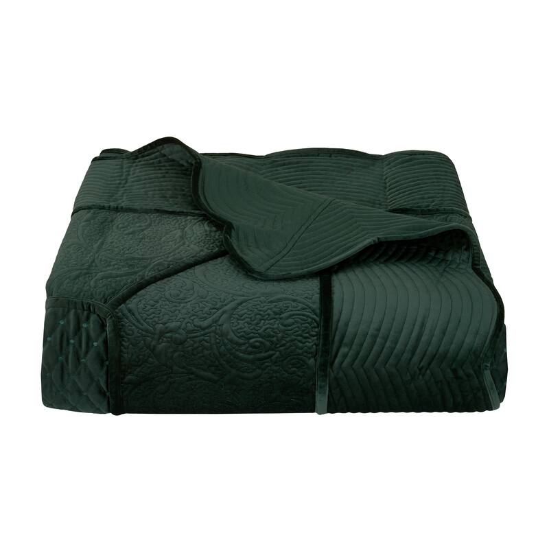 Marissa Evergreen Quilt Set
