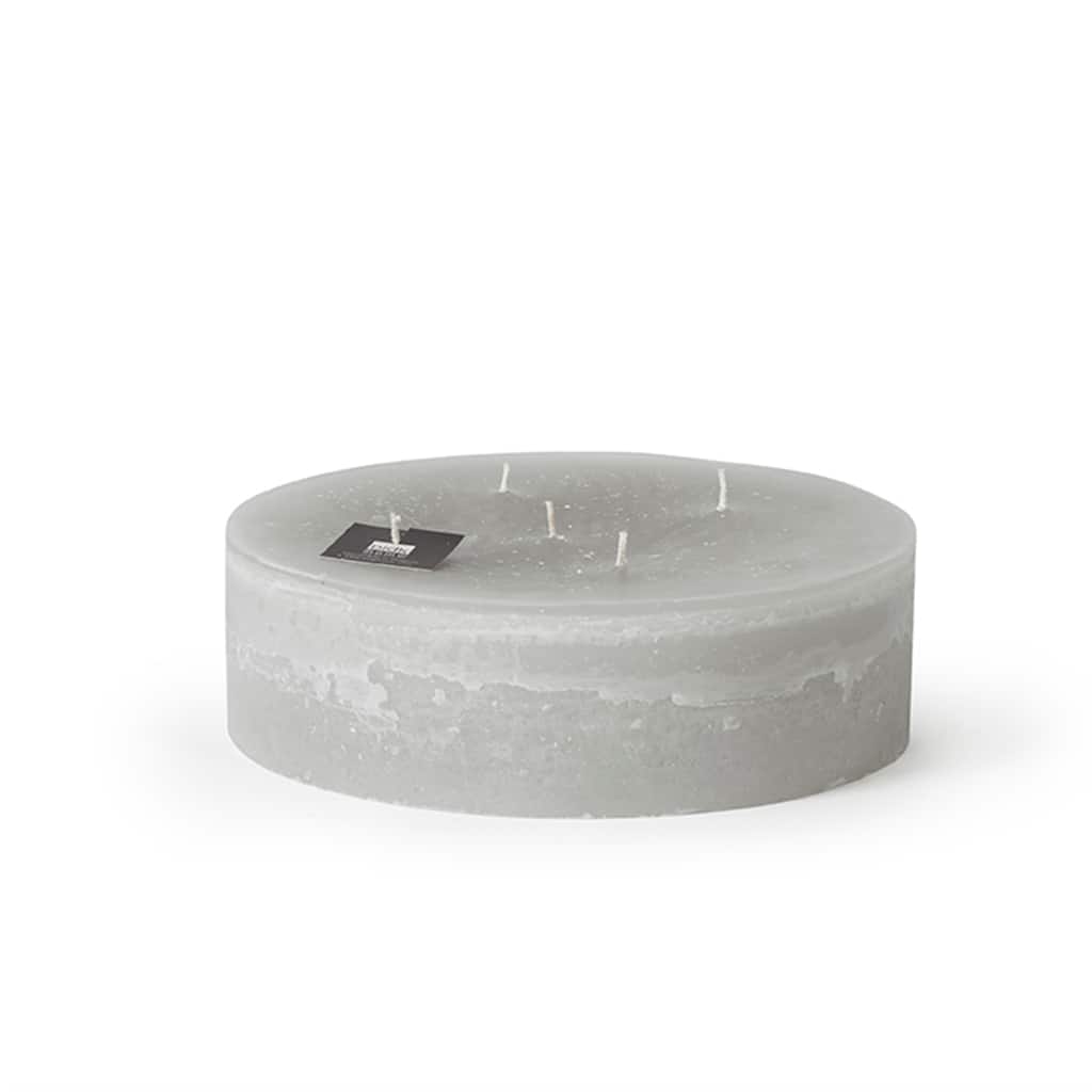 Pillar 5-Wick Super Candle 9.5"x2.75"H Linen