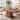 63-Inch Solid Fir Wood Dining Table for 4–6, Farmhouse  Oval Kitchen Table with Pedestal Base