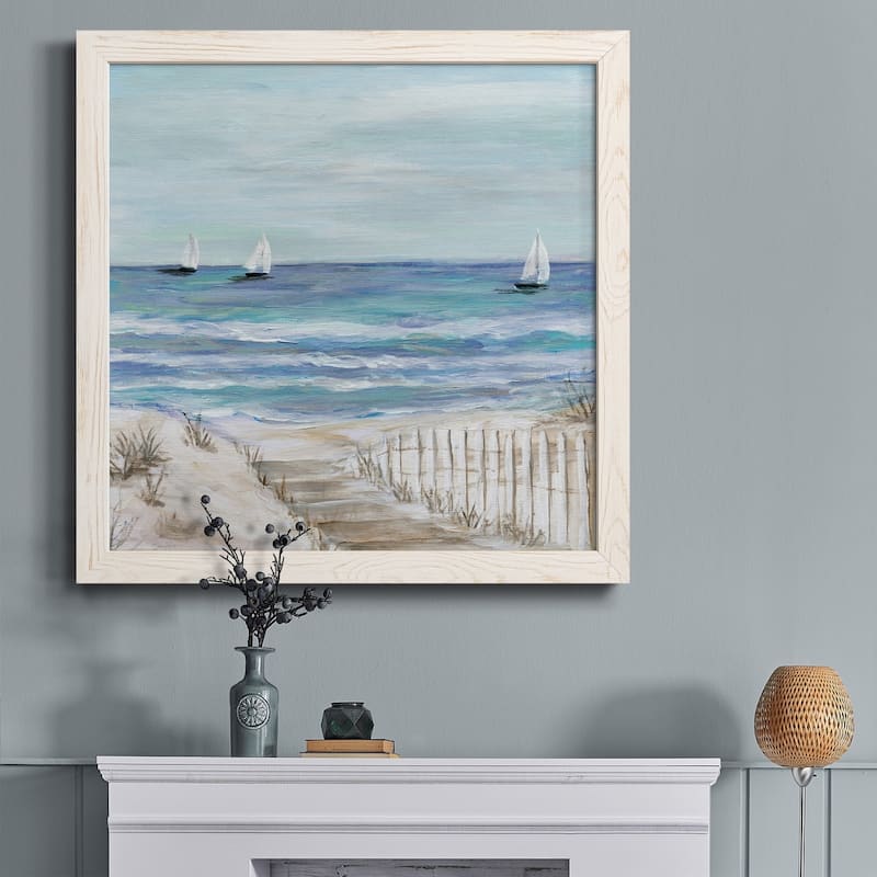 Gulf Shores III-Premium Framed Canvas - Ready to Hang