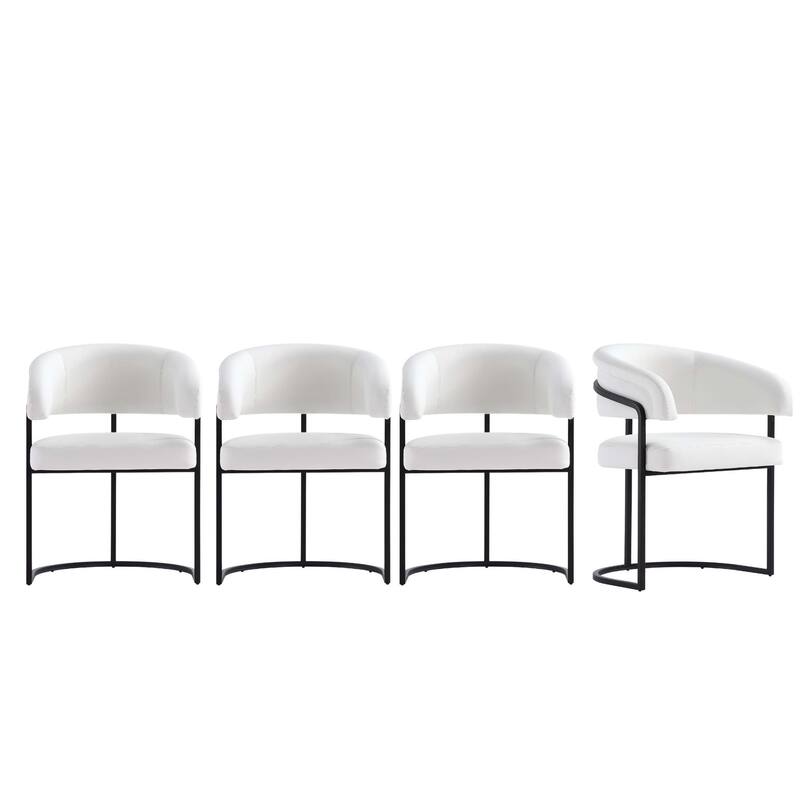 Manhattan Comfort Augusta Modern Leatherette Upholstered Dining Chair