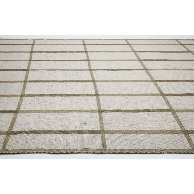 Terra by Obeetee Aurora Lira Ivory Rug