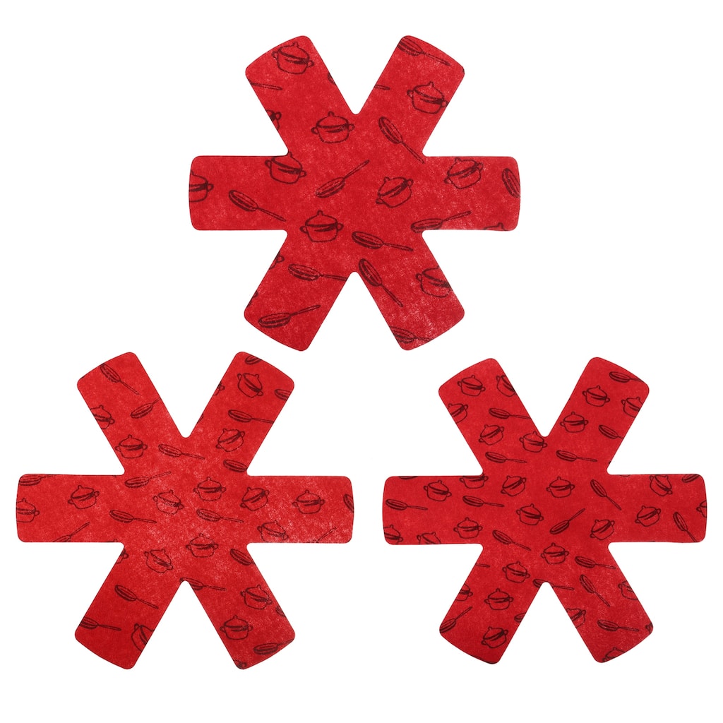 Pot and Pan Protectors, 3 Size Pot Separator for Stacking