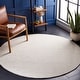 preview thumbnail 24 of 191, SAFAVIEH Handmade Abstract Lottie Modern Wool Rug 10' Round - Ivory/Beige