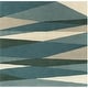 preview thumbnail 38 of 63, Livabliss Forum Modern & Contemporary Area Rug 4' x 4' - Teal - Square