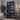 Palace Imports Solid Wood Tall Clear Glass 6-Shelf Bookcase, 32" W