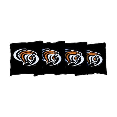 University of the Pacific Tigers Black Cornhole Bags