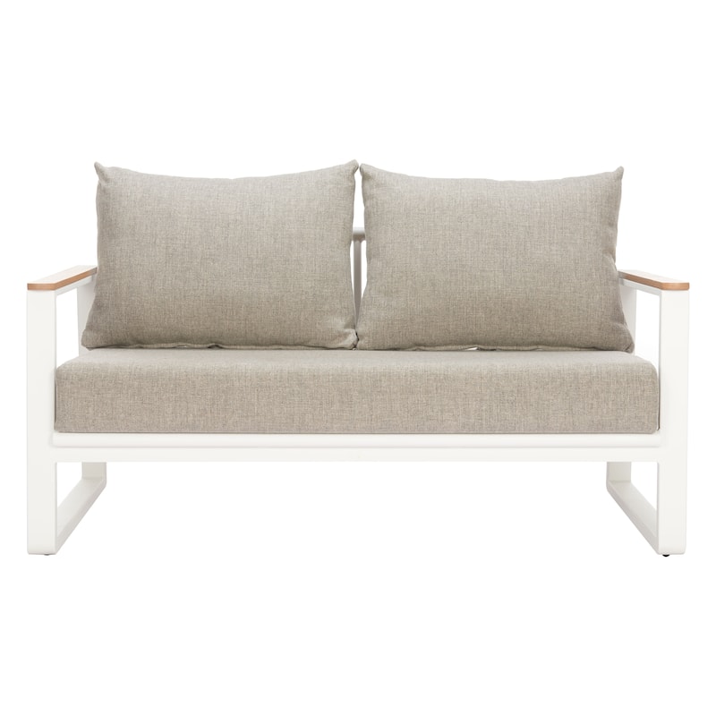 Welt Sofa Taupe & White