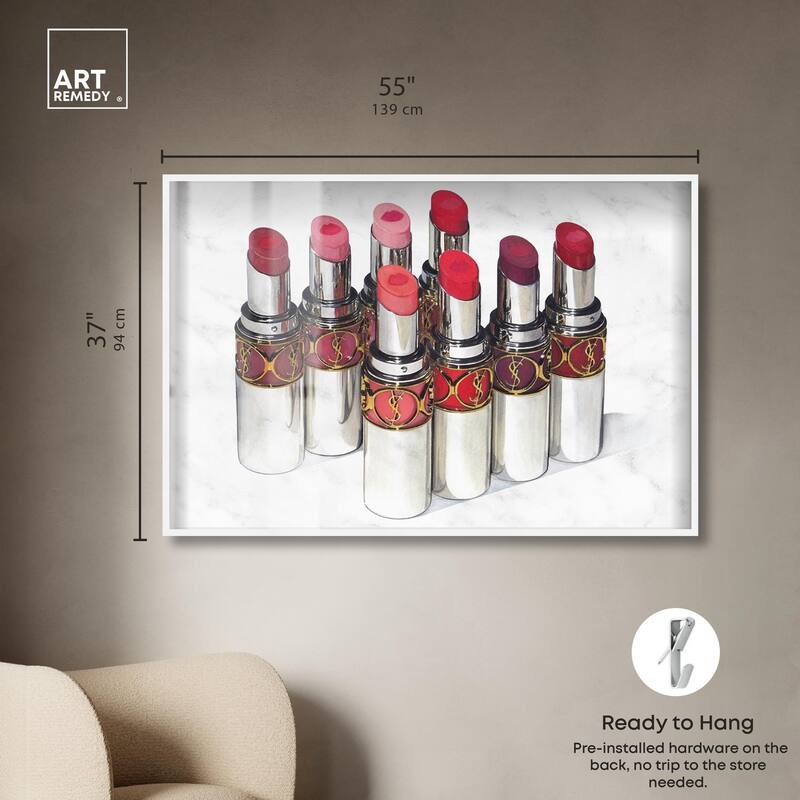 Doll Memories - Lipsticks 22 Shadowbox by Art Remedy