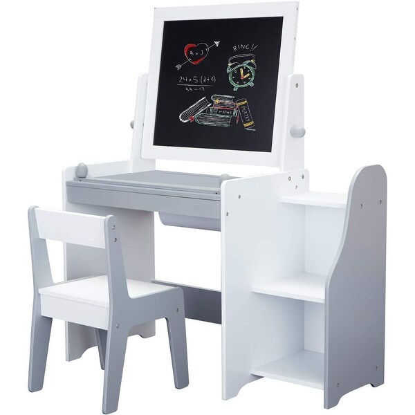Kids outlet easel desk