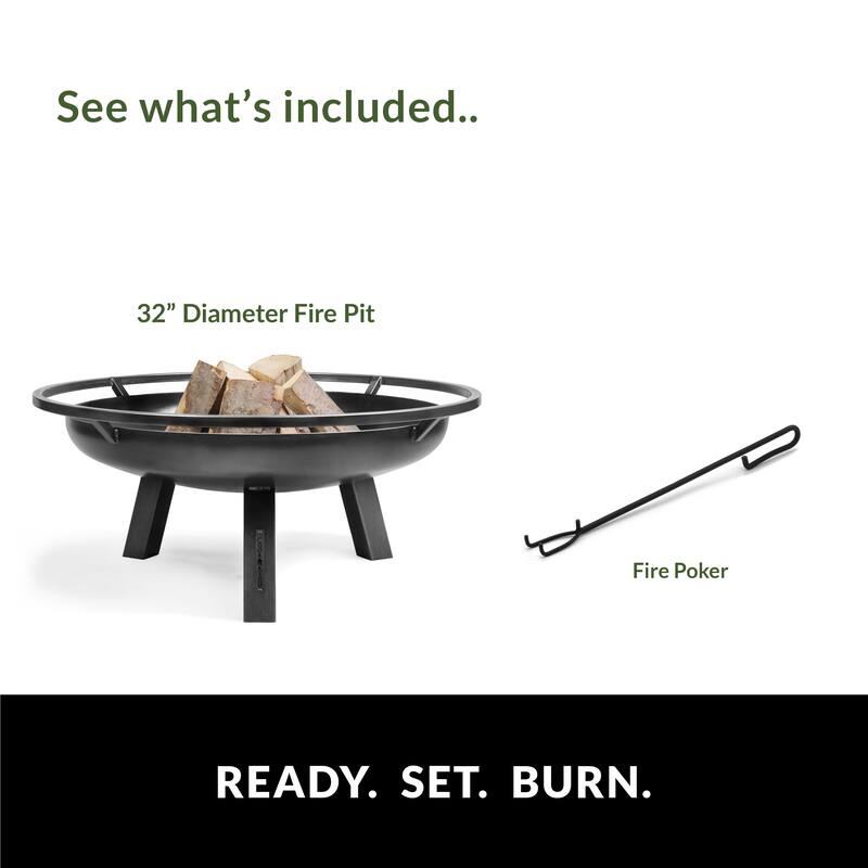 Porto 24" Fire Pit